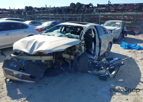 2017 Lincoln Mkz Select z USA, uszkodzony, nr VIN 3LN6L5C97HR618741